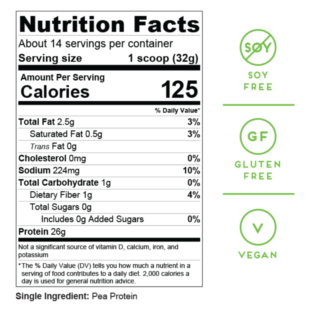 Yellow Pea Protein Powder
