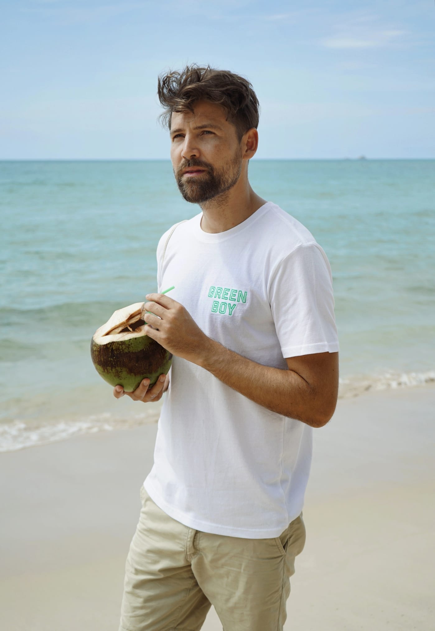 Green Boy T-Shirt - 100% Recycled Cotton