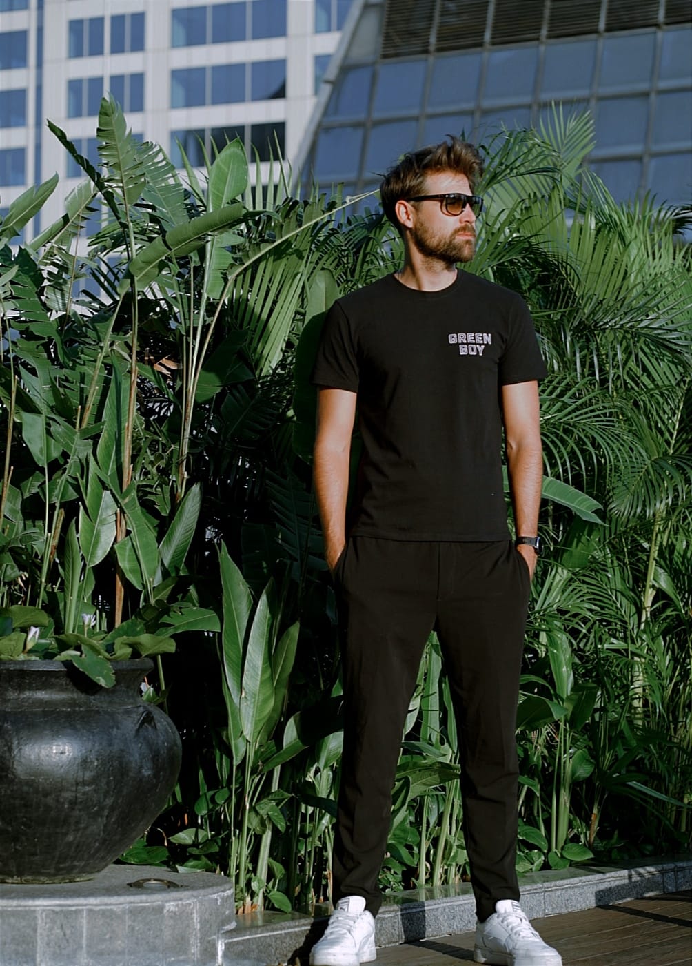 Green Boy T-Shirt - 100% Recycled Cotton